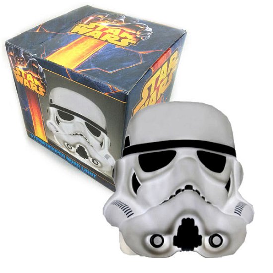 Star Wars Storm Trooper - 3D Mood Light - White Head - Small - Groovy UK - Merchandise -  - 5055437906703 - February 7, 2019