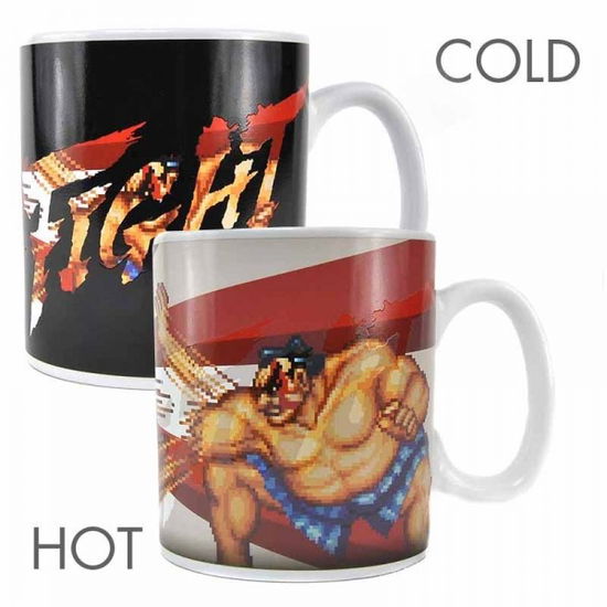 Cover for Street Fighter · Mug Heat Changing Street Fighter E Honda (MERCH)