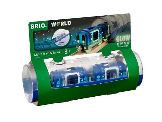BRIO Tunnel Box U-Bahn Glow in.63397000 - Brio - Książki - Brio - 7312350339703 - 1 lutego 2020