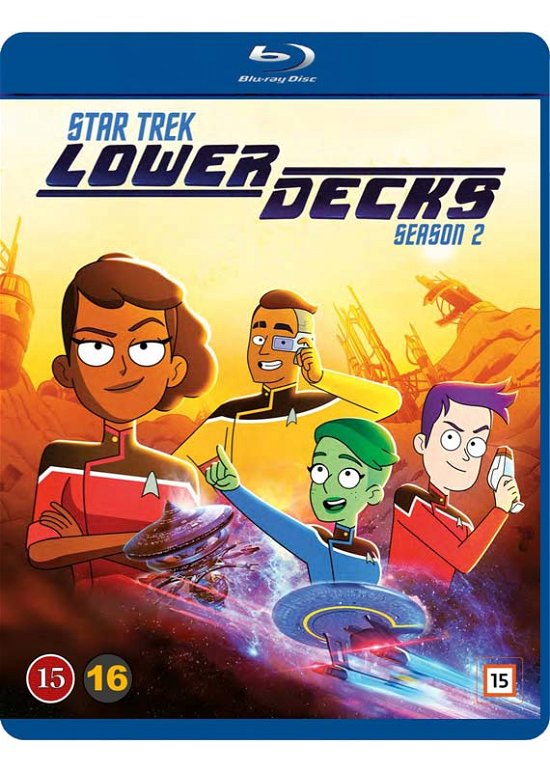 Cover for Star Trek · Star Trek: Lower Decks - Season 2 (Blu-ray) (2022)