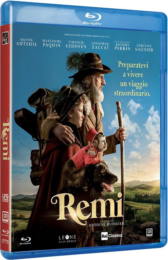 Cover for Daniel Auteuil,maleaume Paquin,ludivine Sagnier · Remi (Blu-ray) (2019)