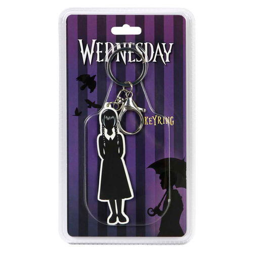 Cover for Wednesday · WEDNESDAY - Wednesday Body - Rubber Keychain (Toys)