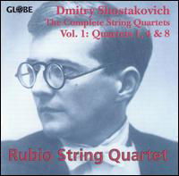 String Quartets - Shostakovich / Rubio String Quartet - Musik - GLOBE - 8711525515703 - 17 december 1996