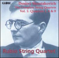 String Quartets - Shostakovich / Rubio String Quartet - Musik - GLOBE - 8711525515703 - 17. december 1996