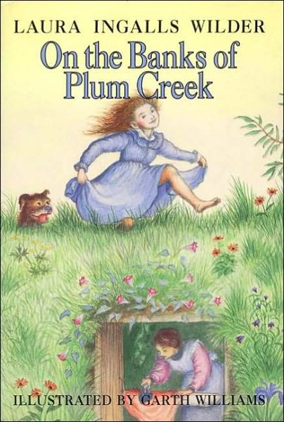 Cover for Laura Ingalls Wilder · On the Banks of Plum Creek: A Newbery Honor Award Winner - Little House (Hardcover Book) [Revised edition] (1953)