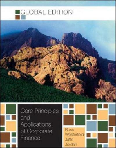 Cover for Ross · Core Principles N Appls of Cor (Taschenbuch) (2011)