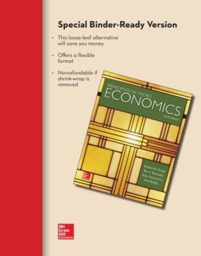 Cover for Robert H. Frank · Loose-Leaf Principles of Microeconomics (Bok) (2015)