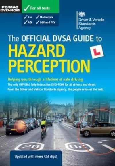 Cover for Driver and Vehicle Standards Agency · The official DVSA guide to hazard perception DVD-ROM (PC) [2018 edition] (2018)