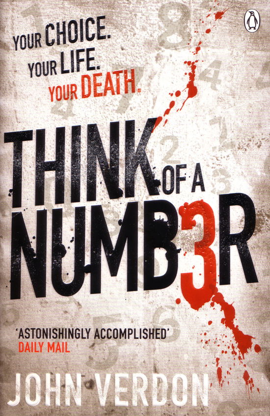 Cover for John Verdon · Think of a Number (Paperback Book) [1. wydanie] (2010)