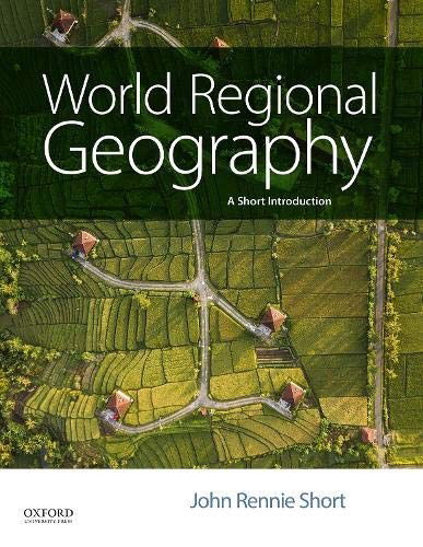 Cover for John Rennie Short · World Regional Geography A Short Introduction (Paperback Bog) (2019)