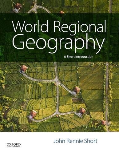 Cover for John Rennie Short · World Regional Geography A Short Introduction (Paperback Book) (2019)