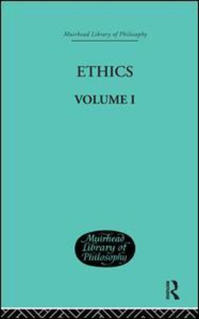 Cover for Nicolai Hartmann · Ethics: Volume I (Hardcover Book) (2002)