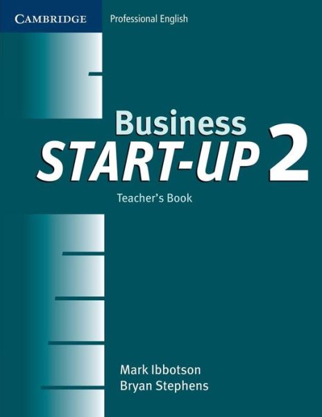 Cover for Mark Ibbotson · Business Start-up 2 Teacher's Book - Business Start-Up (Paperback Book) (2006)