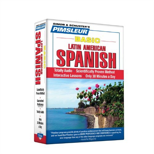 Cover for Pimsleur · Pimsleur Spanish Basic Course - Level 1 Lessons 1-10 CD: Learn to Speak and Understand Latin American Spanish with Pimsleur Language Programs - Basic (Audiobook (CD)) [2nd Edition, Revised, 10 Lessons edition] (2005)