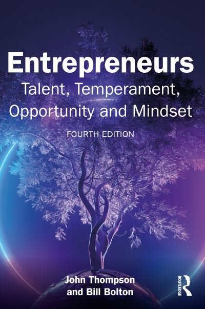 Cover for John Thompson · Entrepreneurs: Talent, Temperament, Opportunity and Mindset (Pocketbok) (2024)