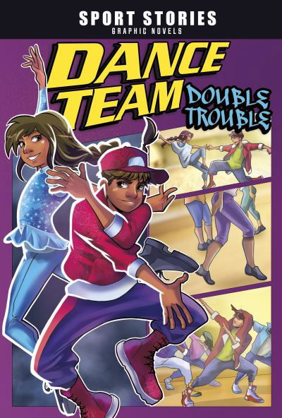 Cover for Jake Maddox · Dance Team Double Trouble - Sport Stories Graphic Novels (Pocketbok) (2021)
