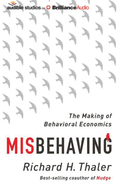 Cover for Richard H. Thaler · Misbehaving (CD) (2016)