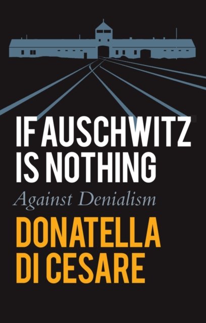 Cover for Donatella Di Cesare · If Auschwitz is Nothing: Against Denialism (Hardcover Book) (2023)
