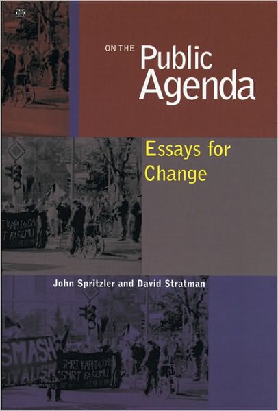 Cover for John Spritzler · On the Public Agenda: Essays for Change (Paperback Book) (2024)