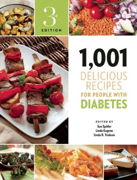 Cover for Sue Spitler · 1,001 Delicious Recipes for People with Diabetes - 1,001 (Paperback Book) [Third edition] (2015)