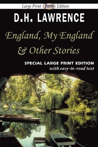Cover for D. H. Lawrence · England, My England (Pocketbok) [Large Type edition] (2011)