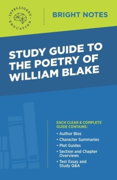 Cover for Intelligent Education · Study Guide to The Poetry of William Blake (Paperback Book) (2020)