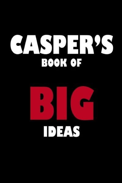Cover for Global Notebooks · Casper's Book of Big Ideas (Taschenbuch) (2019)