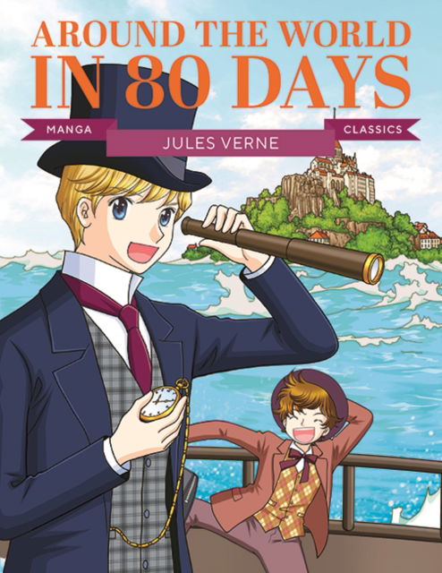 Cover for Jules Verne · Manga Classics: Around the World in Eighty Days - Manga Classics (Taschenbuch) (2025)