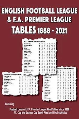 Cover for English Football League &amp; F.A. Premier League Tables 1888-2021 (Pocketbok) [24 Revised edition] (2021)