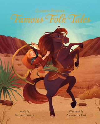 Cover for Famous Folk Tales - Classic Stories (Hardcover Book) [Adapted edition] (2021)