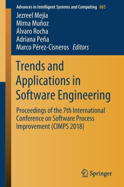 Cover for Trends and Applications in Software Engineering (Book) [1st ed. 2019 edition] (2018)