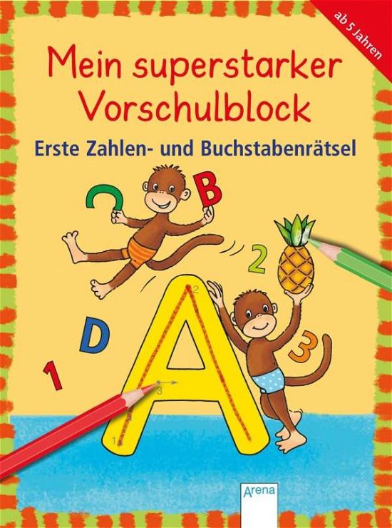 Cover for Thabet · Mein superstarker Vorschulblock. (Buch)