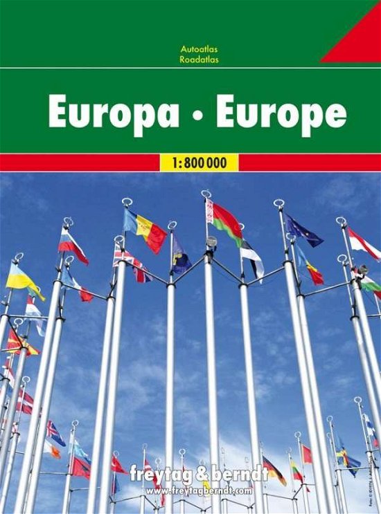 Europe Road Atlas 1:800 000 - Freytag & Berndt - Livros - Freytag-Berndt - 9783707917703 - 1 de dezembro de 2018