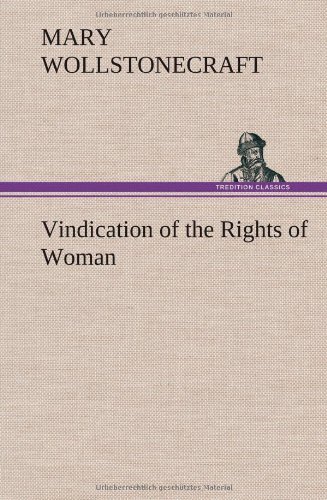 Cover for Mary Wollstonecraft · Vindication of the Rights of Woman (Hardcover Book) (2012)