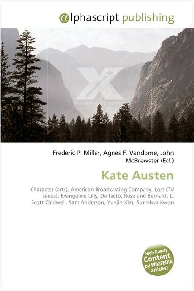 Cover for Frederic P Miller · Kate Austen (Paperback Book) (2010)