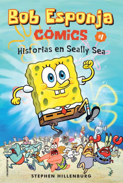 Cover for Stephen Hillenburg · Bob Esponja. Historias en Seally Sea (Paperback Book) (2019)