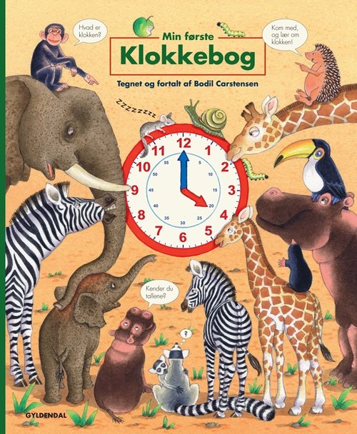 Cover for Bodil Carstensen · Min første klokkebog (Bound Book) [1st edition] [Indbundet] (2015)