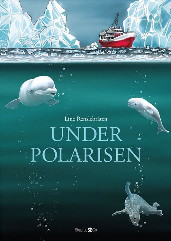 Cover for Line Renslebråten · Under polarisen (Hardcover Book) [1º edição] (2019)