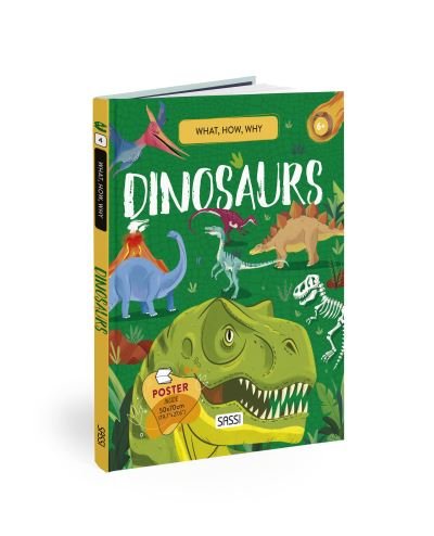 Cover for What How Why Dinosaurs (Hardcover Book) (2021)