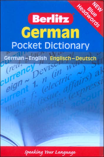 Cover for Berlitz Publishing · Berlitz Language: German Pocket Dic (N/A) (2006)