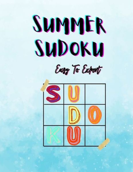 Cover for Perso Design · Summer Sudoku: Easy To Expert Puzzles: +150 Sudoku Puzzles For Kids And Adults (Paperback Book) (2021)