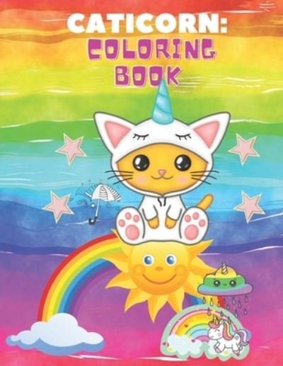 Cover for Jhon F · Caticorn Coloring Book (Paperback Book) (2020)