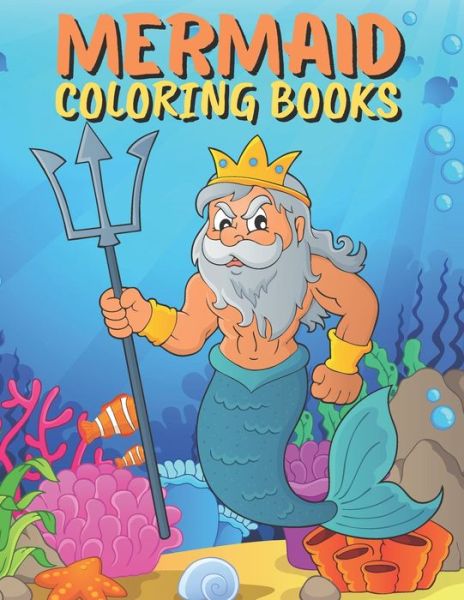 Cover for Razib Self Publisher · Mermaid Coloring Book (Paperback Book) (2021)