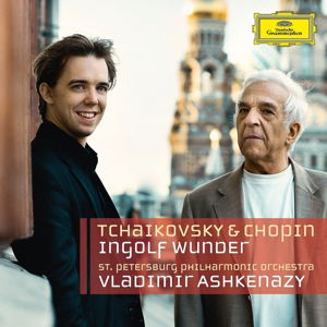 Cover for Ingolf Wunder,   St. Petersburg Philharmonic Orchestra &amp; Vladimir Ashkenazy · Tjajkovskij &amp; Chopin (CD) (2014)