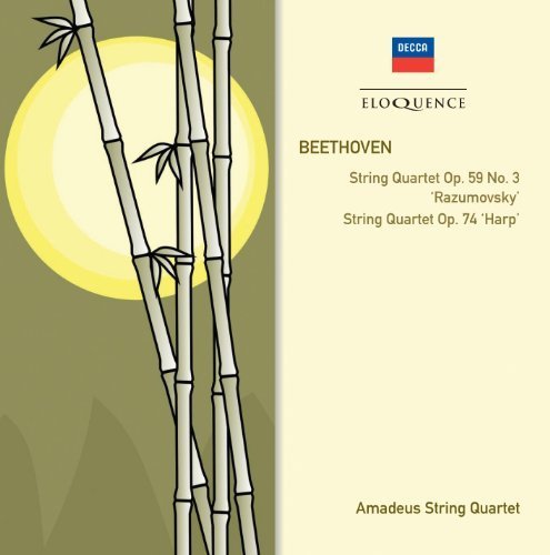 BEETHOVEN: String Quartets Op. 59/3 Rasumovsky & Op. 74 Harp - Amadeus Quartet - Música - ELOQUENCE - 0028948053704 - 2 de dezembro de 2011