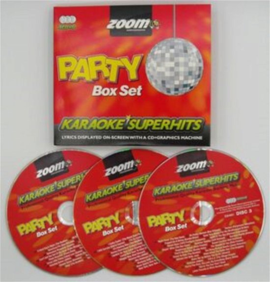 Cover for Zoom Karaoke · Karaoke Superhits: Party Box Set (CD+G) (CD) (2022)