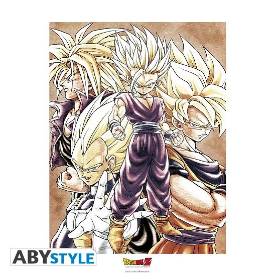 Cover for Dragon Ball · Dragon Ball - Collector Artprint Saiyans (50X40) (MERCH)