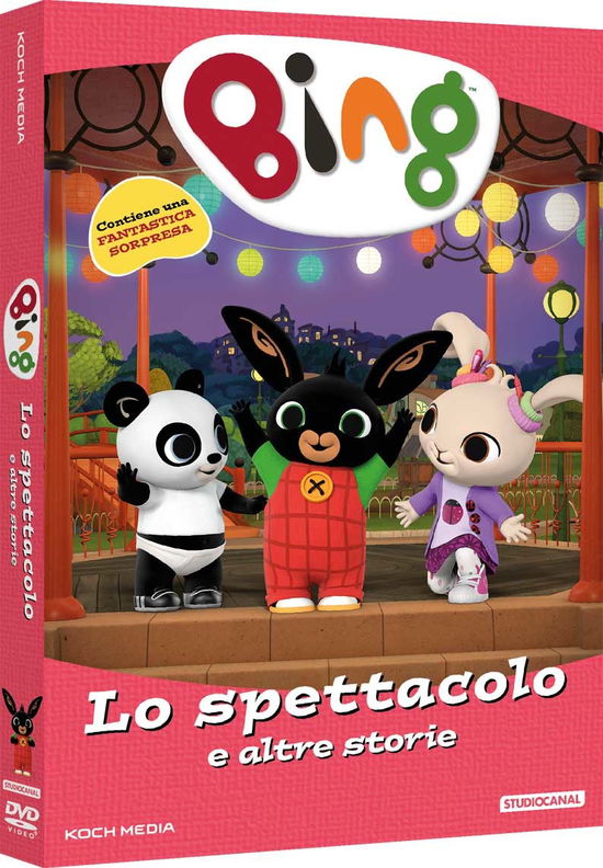 Cover for Bing · Lo Spettacolo (DVD) (2019)