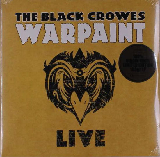 Warpaint Live - The Black Crowes - Musiikki - EARMUSIC CLASSICS - 4029759133704 - perjantai 3. toukokuuta 2019