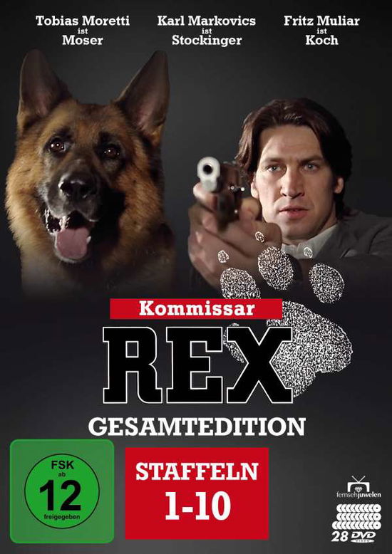 Peter Hajek · Kommissar Rex-gesamtedition Staffeln 1-10 (Alle (DVD) (2019)